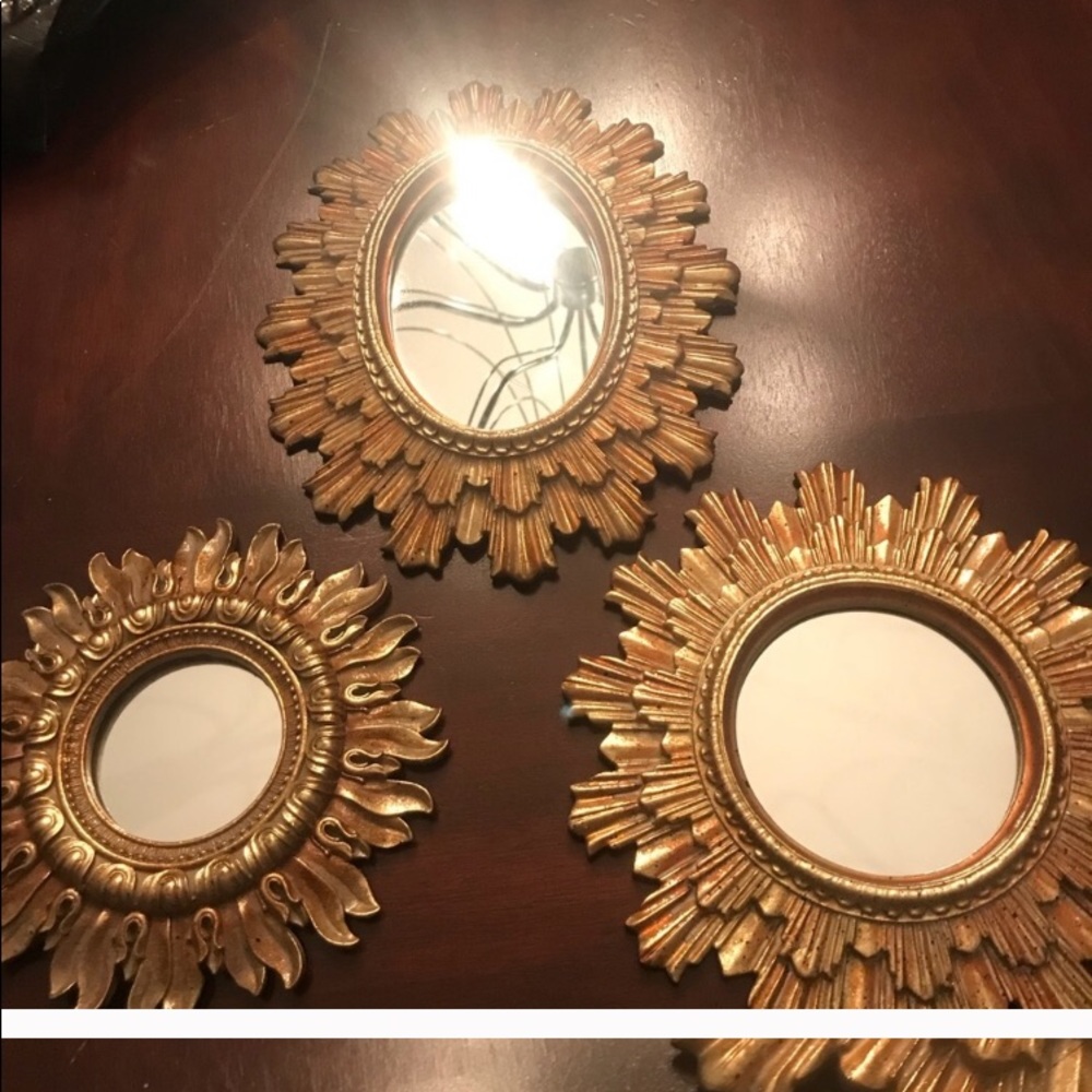 SOLD Sun mirror set